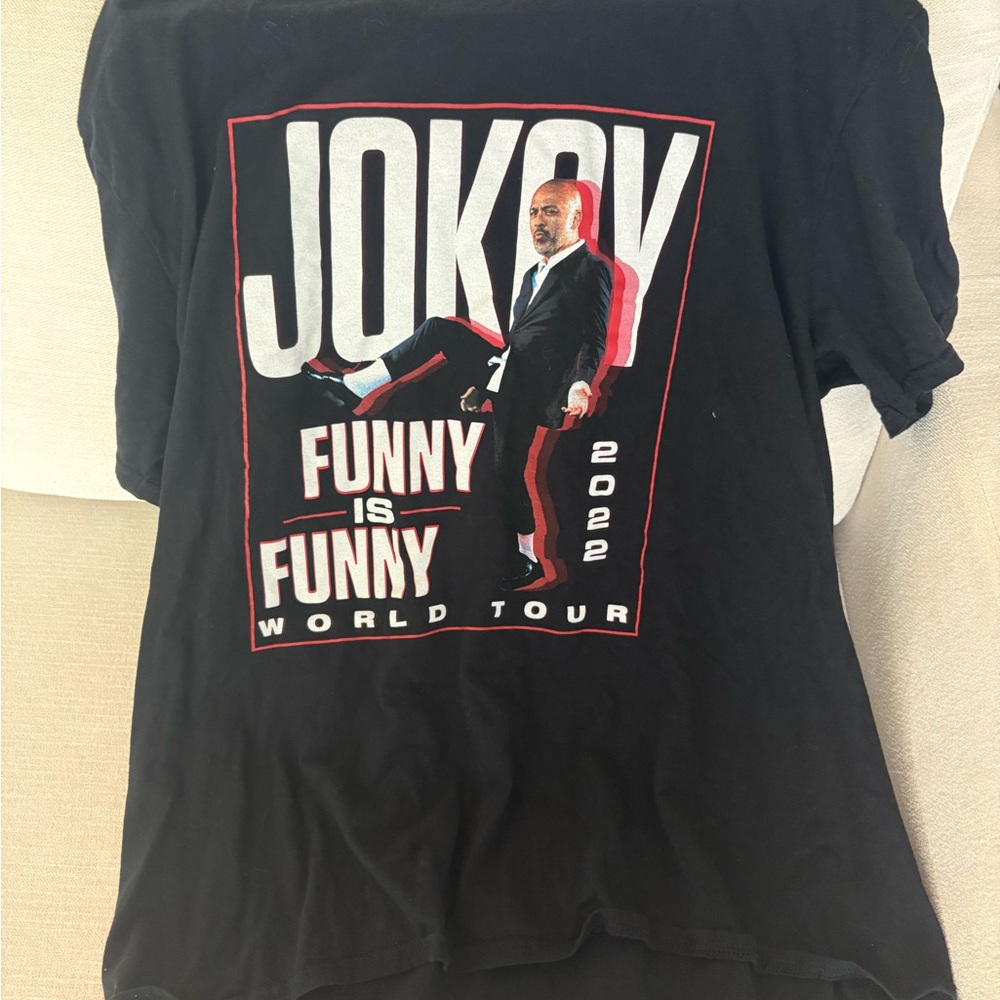 Funny Is Funny 2022 Graphic Short Sleeve Tee - Black